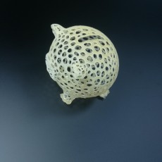 Picture of print of Voronoi piggy bank