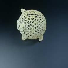 Picture of print of Voronoi piggy bank