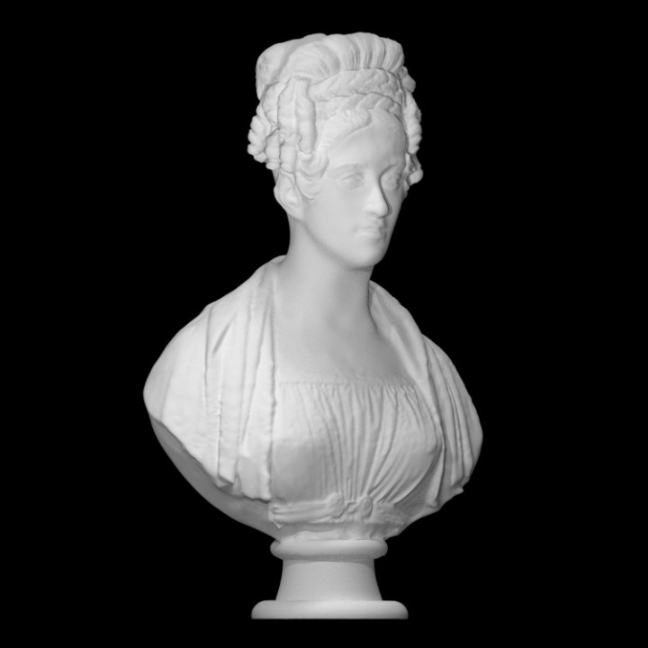 3D Printable Caroline by Scan The World