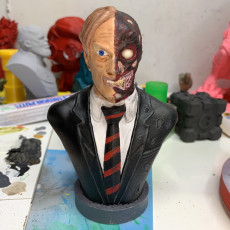 Picture of print of Two-Face Harvey Bust This print has been uploaded by cody dehart