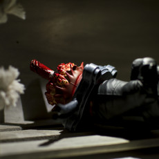 Picture of print of Severed Deadpool hand F***you This print has been uploaded by Bruno Albino
