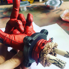 Picture of print of Severed Deadpool hand F***you This print has been uploaded by Adam Barnsley