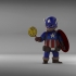 Chubby Captain America (low res) image