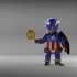 Chubby Captain America (low res) image