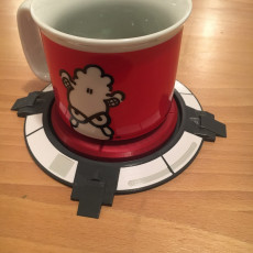 Picture of print of Portal Button Coaster