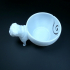 3D printed pug yarn bowl custom made image