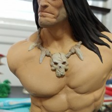Picture of print of Conan the Barbarian bust This print has been uploaded by Gabriel Rheault