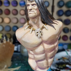 Picture of print of Conan the Barbarian bust This print has been uploaded by Long Nguyen
