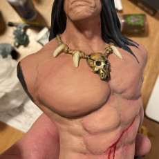Picture of print of Conan the Barbarian bust This print has been uploaded by bill robertson