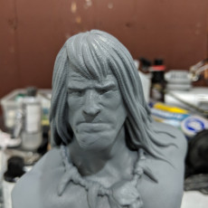 Picture of print of Conan the Barbarian bust