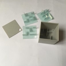 Picture of print of 3D Maze Puzzle White