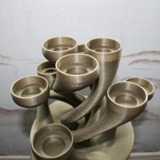 Picture of print of Nona Helical Vent Chandelier