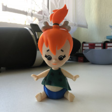 Picture of print of Pebbles Flintstone This print has been uploaded by Dennis