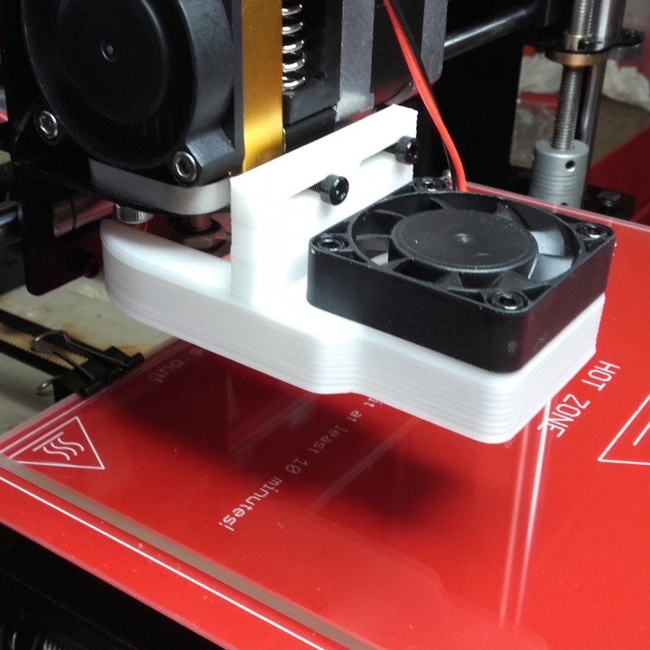 Cooling fans for extruder - Geeetech prusa i3