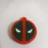 Deadpool Logo Keychain image