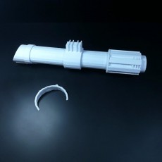 Picture of print of 3d light saber