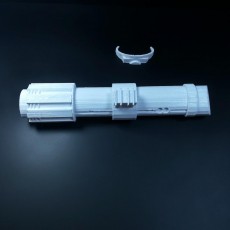 Picture of print of 3d light saber