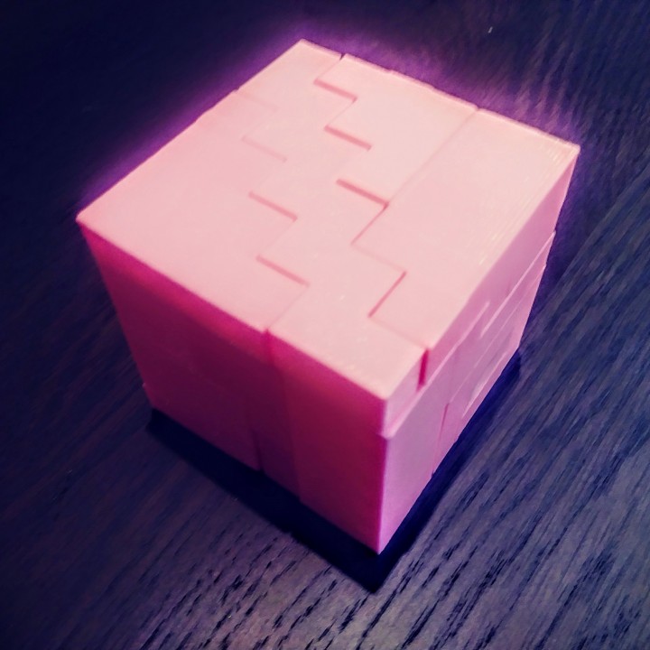 10 piece puzzle cube