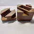 Dove Tail puzzle box simple print image