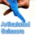 Articulated scissors image