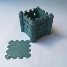 Picture of print of Sand Castle Bird House