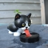Self Water Cat Planter #Tinkerfun image