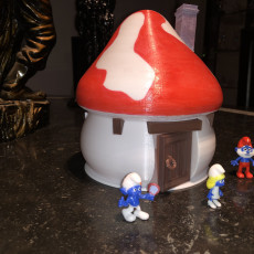 Picture of print of Smurf House