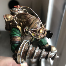 Picture of print of Big Daddy Rigged from Bioshock