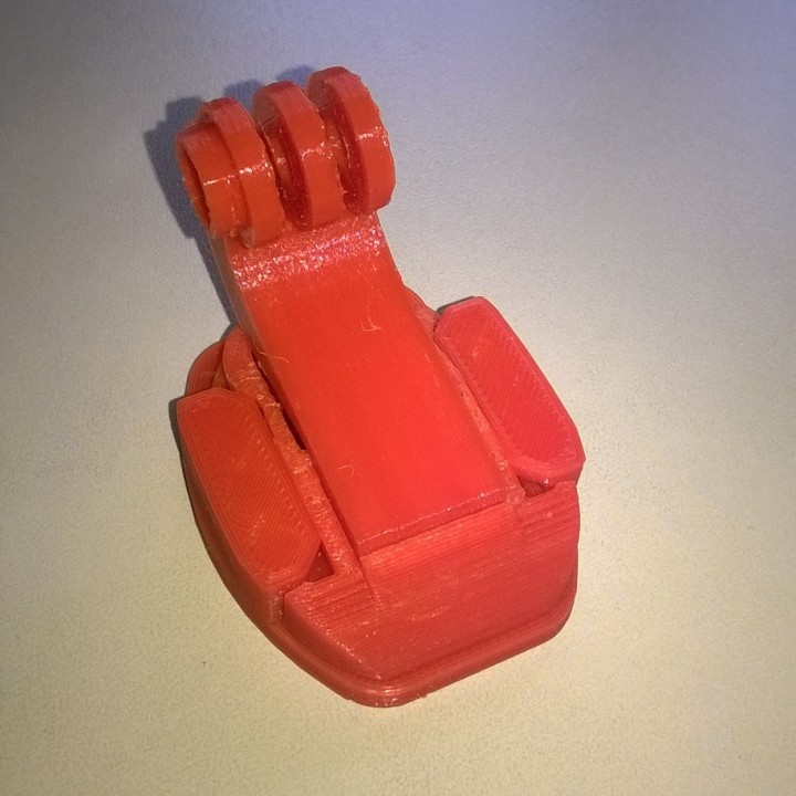 3D Printable Phone support with GoPro mount by Andrea Montalti