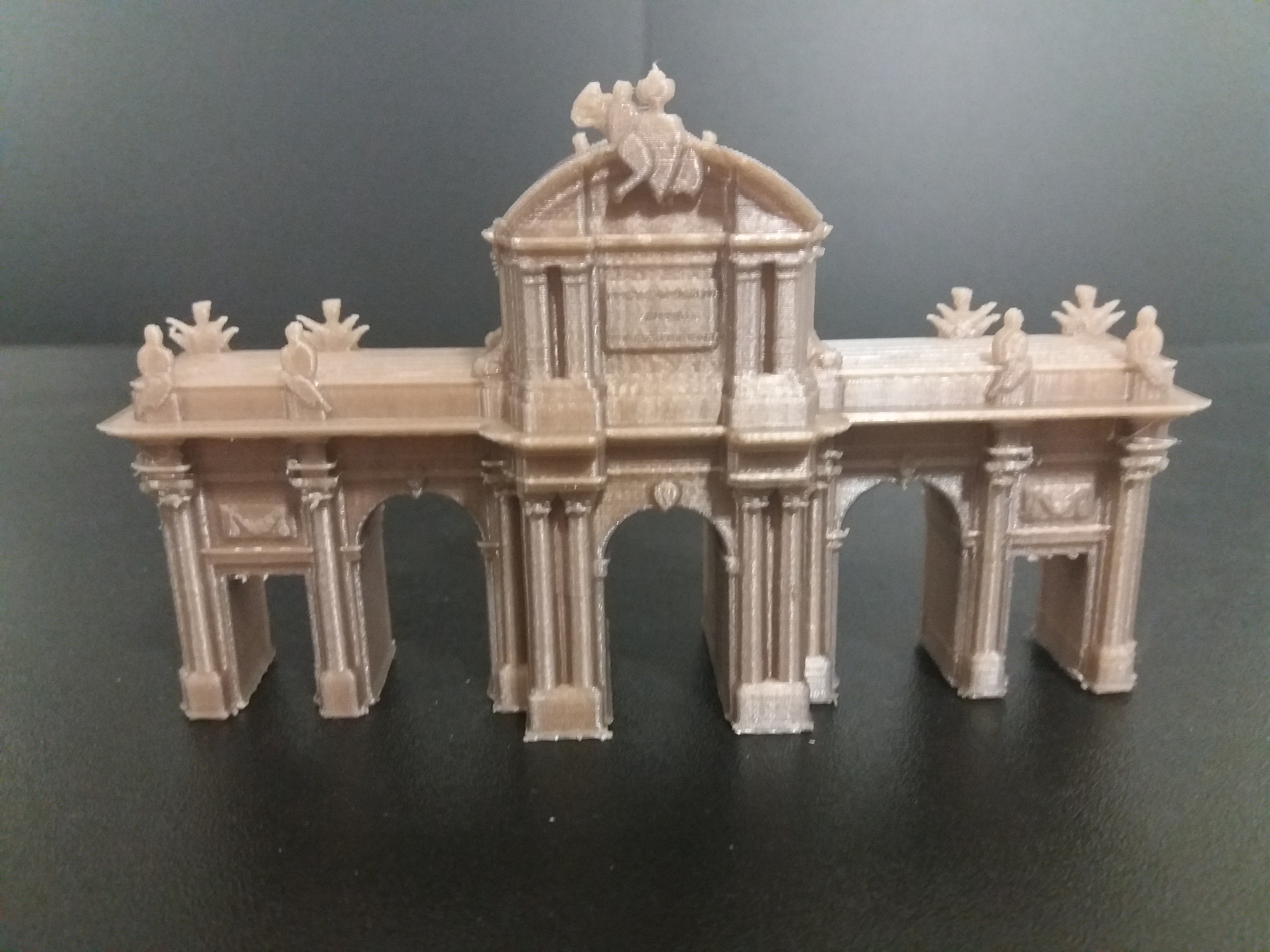 Details about   1/180 Alcala Gate Puerta de Alcalá Madrid Spain 3D Puzzle Cardboard Model Kit 