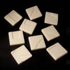 Picture of print of 2 layers sliding puzzle