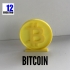 Bitcoin Crypto Currency Coin With Stand image