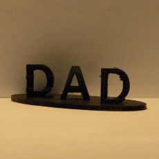 Picture of print of #01 DAD