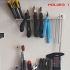 tool holder for wall mount image
