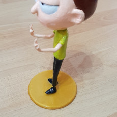 Picture of print of Morty Bobble Head de "Rick and Morty" This print has been uploaded by Sibs