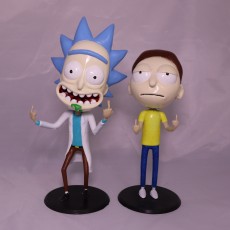Picture of print of Morty Bobble Head de "Rick and Morty" This print has been uploaded by Sean Aranda