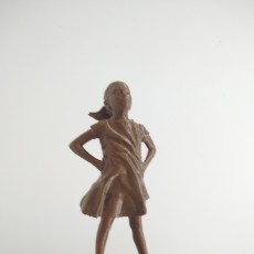 Picture of print of Fearless girl