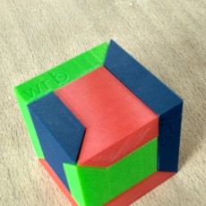 Picture of print of Puzzle Cube (easy print no support)