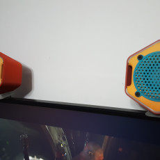 Picture of print of Hex Shape Desktop Speaker