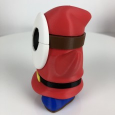 Picture of print of Shy Guy from Mario games - Multi-color