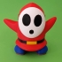 Shy Guy from Mario games - Multi-color image