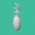 Vase with plant image