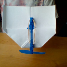 Picture of print of Rubber Band Powered Plane #TINKERFUN