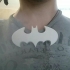 batman brooch, editable image