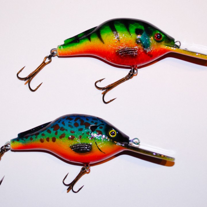 Novelty Submarine Fishing Lure by sthone, Download free STL model