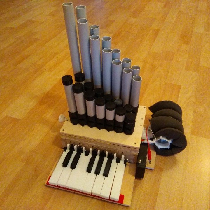 3D Printed Pipe Organ