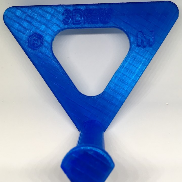 Spool Holder for 3D Printing Nerd's RGB Filament Wall