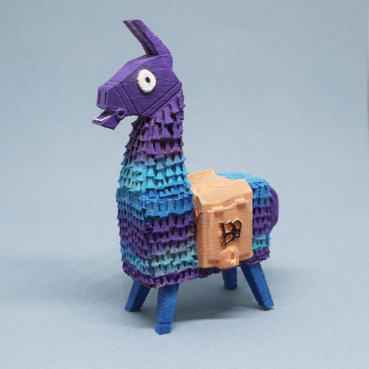 Andrew Halliday Claim Supersonic speed 3D Printable Fortnite Llama by Fotis Mint