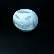 Picture of print of Carved Halloween Pumpkin