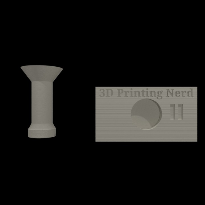 Filament Spool Holder for 3D Printing Nerd's Contest